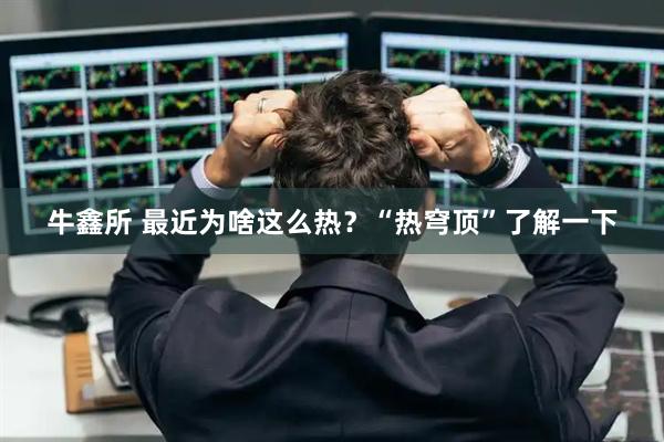 牛鑫所 最近为啥这么热？“热穹顶”了解一下